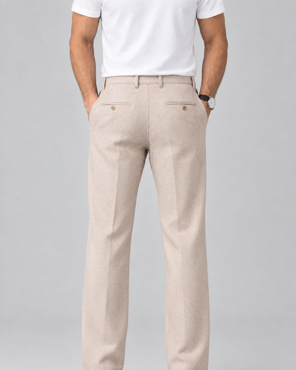 Pleated trousers